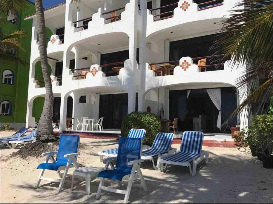 Beachfront Akumal Half Moon Bay Eksteriør billede